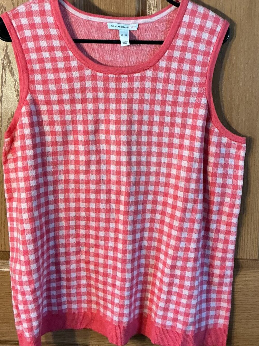 Isaac Mizrahi Tank Top Sweater